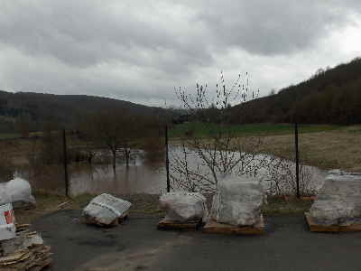 Ausstellung unter Wasser